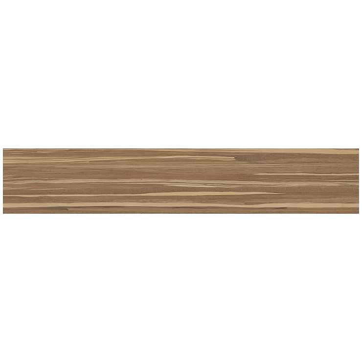 Willow Walnut Brown 8x48 Wood Look Matte Porcelain Tile