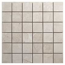 Thor Bone Beige 2x2 Matte Porcelain Mosaic Tile