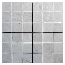 Thor Fossil Gray 2x2 Matte Porcelain Mosaic Tile