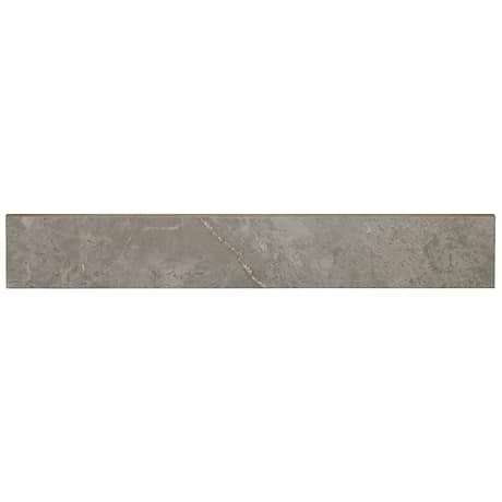 Thor Fossil Gray 3x24 Matte Porcelain Bullnose