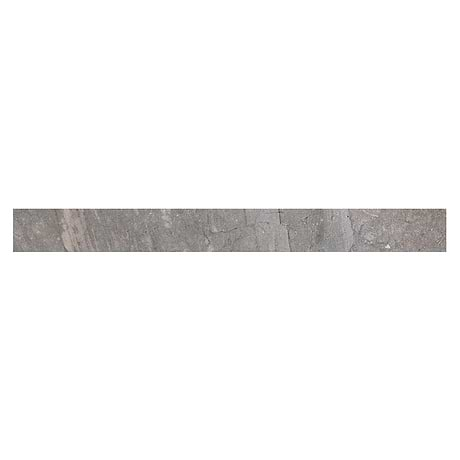 Santo Pearl Gray 3x24 Matte Porcelain Bullnose