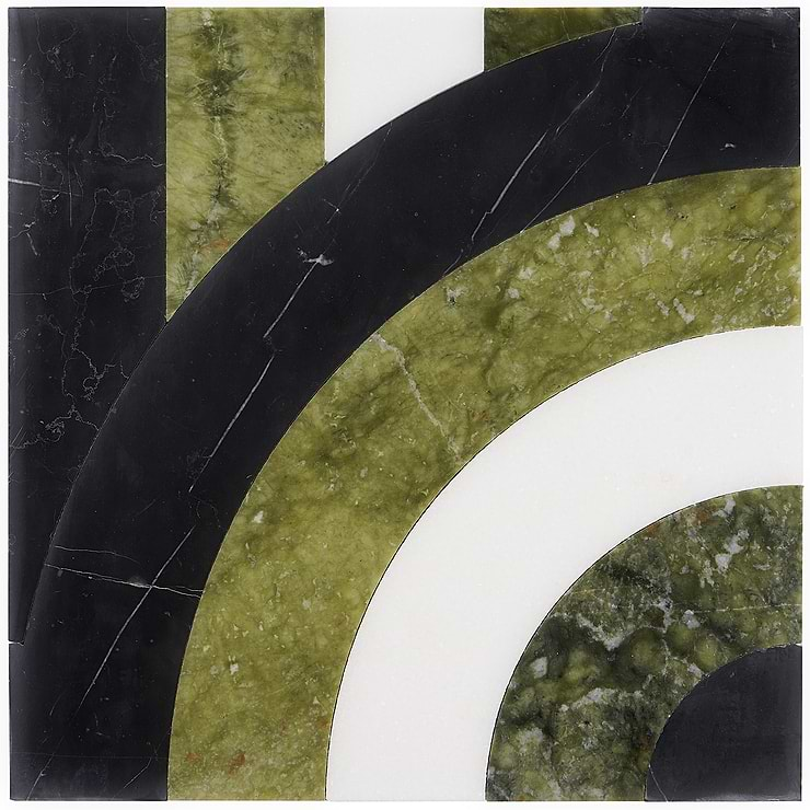 Arc Soul 12x12 Polished Marble By Elizabeth Sutton: Pattern 1