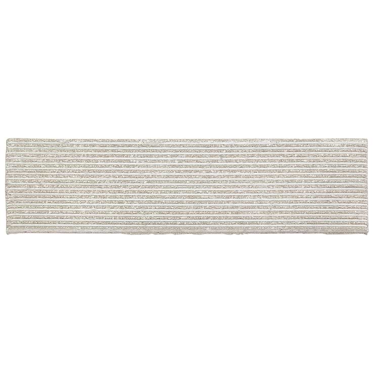 Easton Ridge Matte White 2x9 Clay Tile