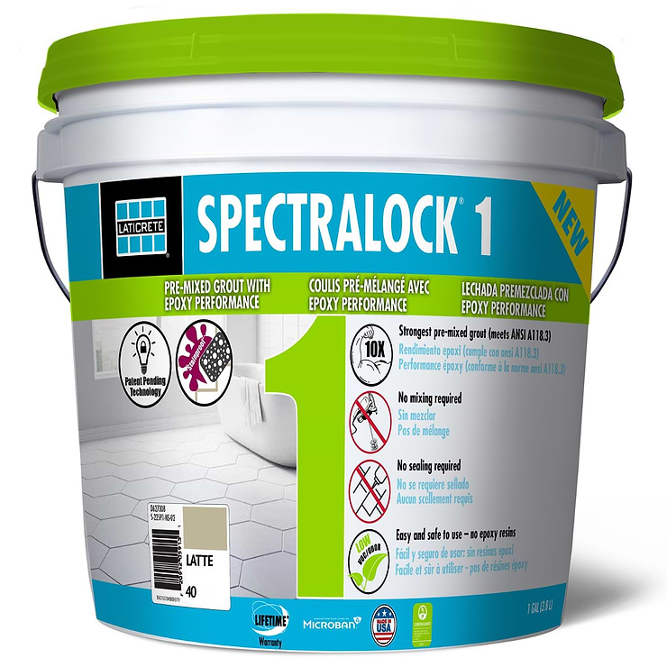 Laticrete SpectraLock 1 Latte Grout - Gallon