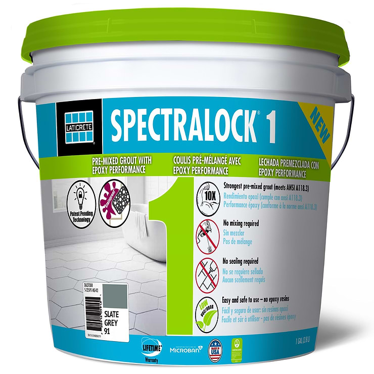 Laticrete SpectraLock 1 Slate Gray Grout - Gallon