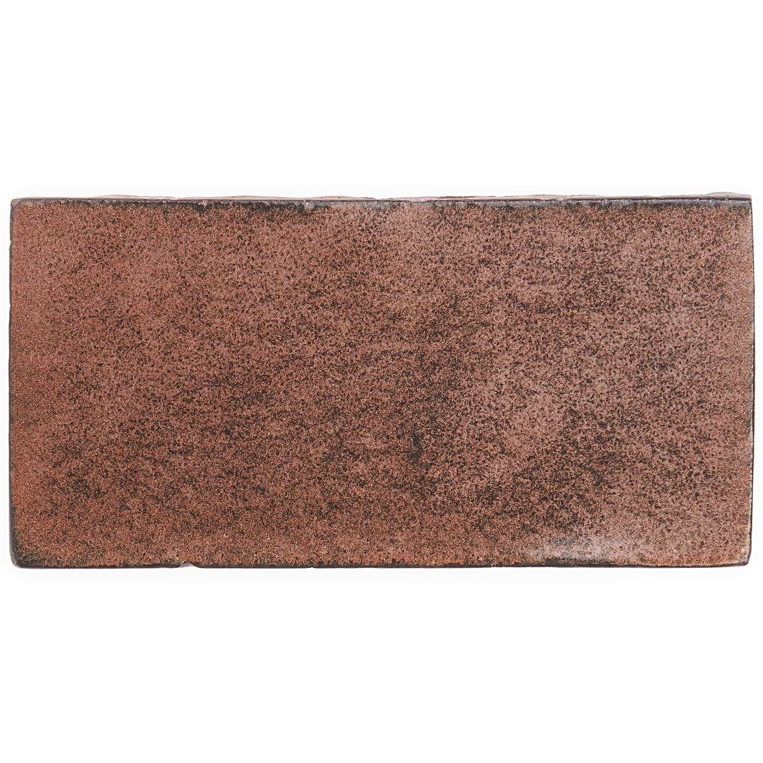 Emery Copper 4x8 Metallic Handmade Crackled Terracotta Subway Tile