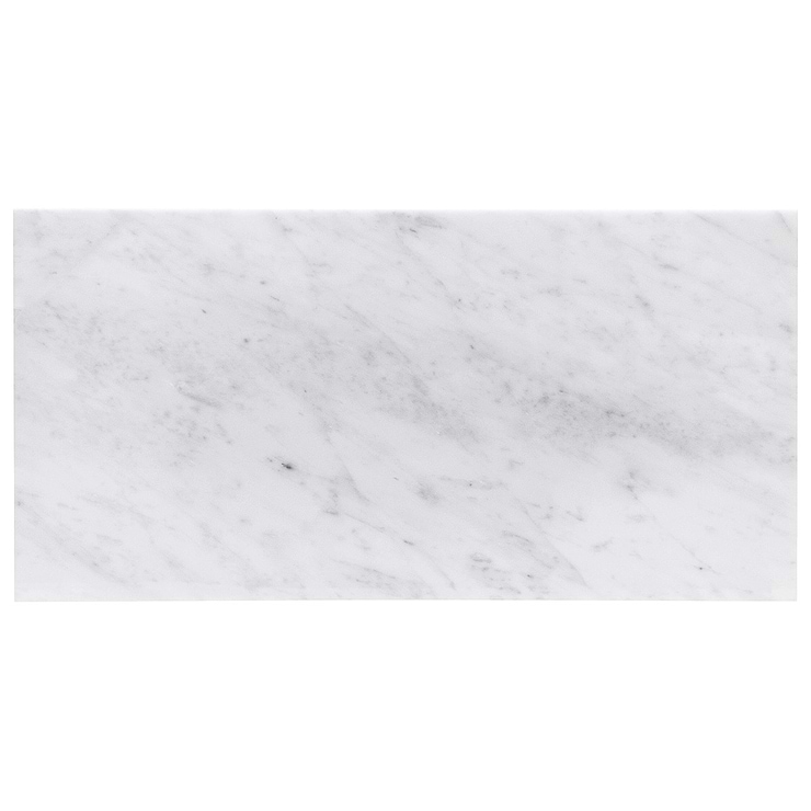 Carrara 12X24 Polished Marble Tile