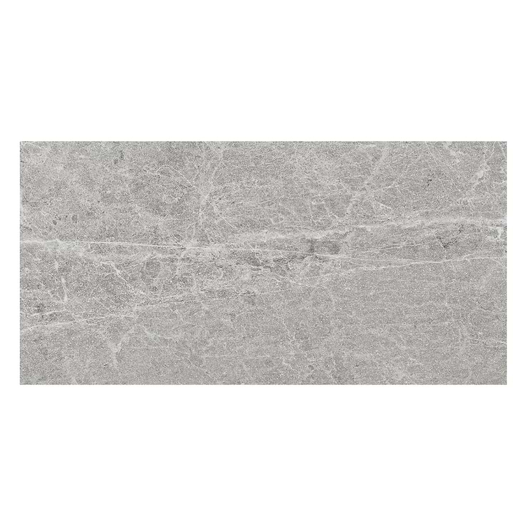 ZenTech Silver Gray 12x24 Matte Porcelain Tile