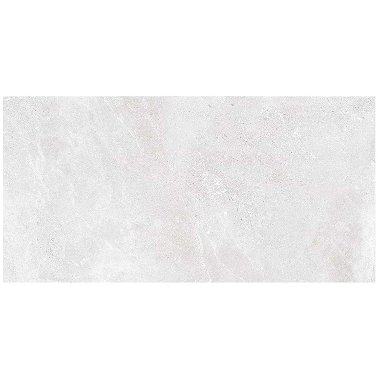 Lune Ice Light Gray 24x48 Matte Porcelain Tile