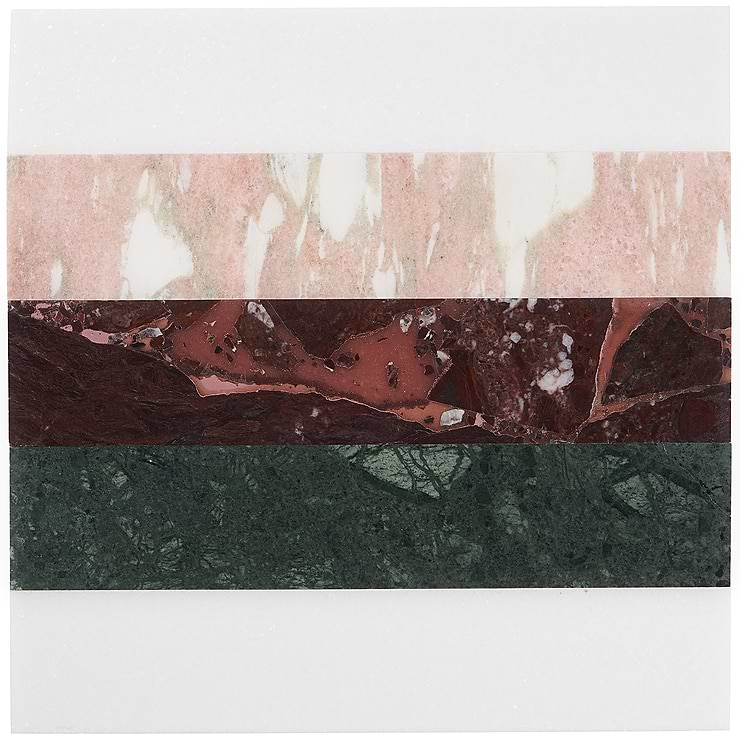 Arc Passion 12x12 Polished Marble By Elizabeth Sutton: Pattern 35