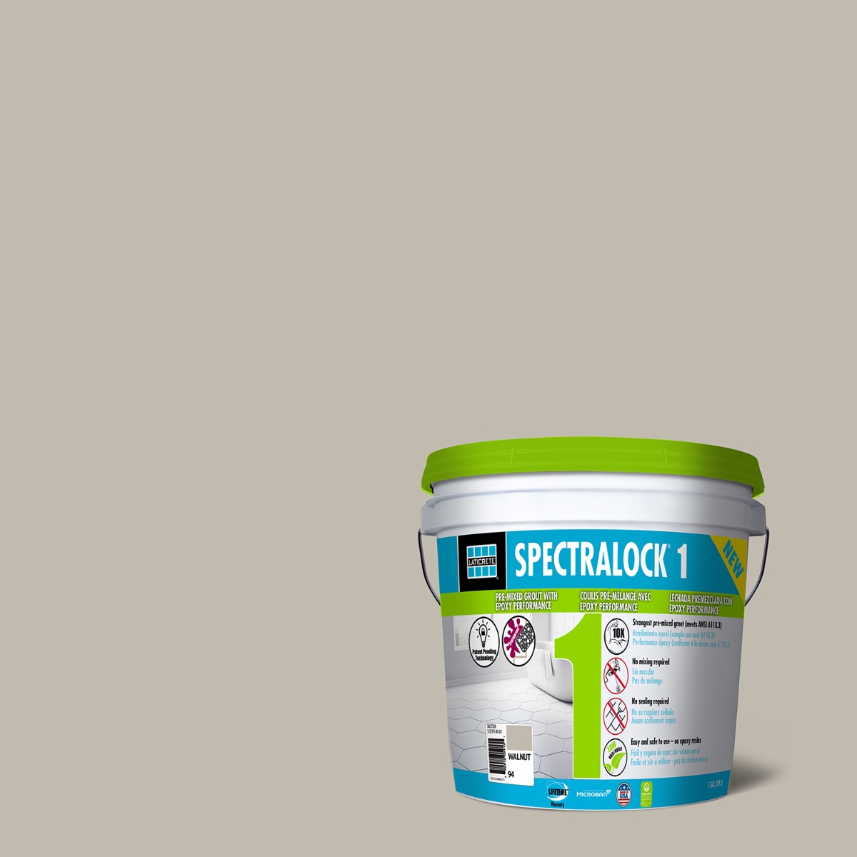 Laticrete SpectraLock 1 Walnut Grout - Gallon