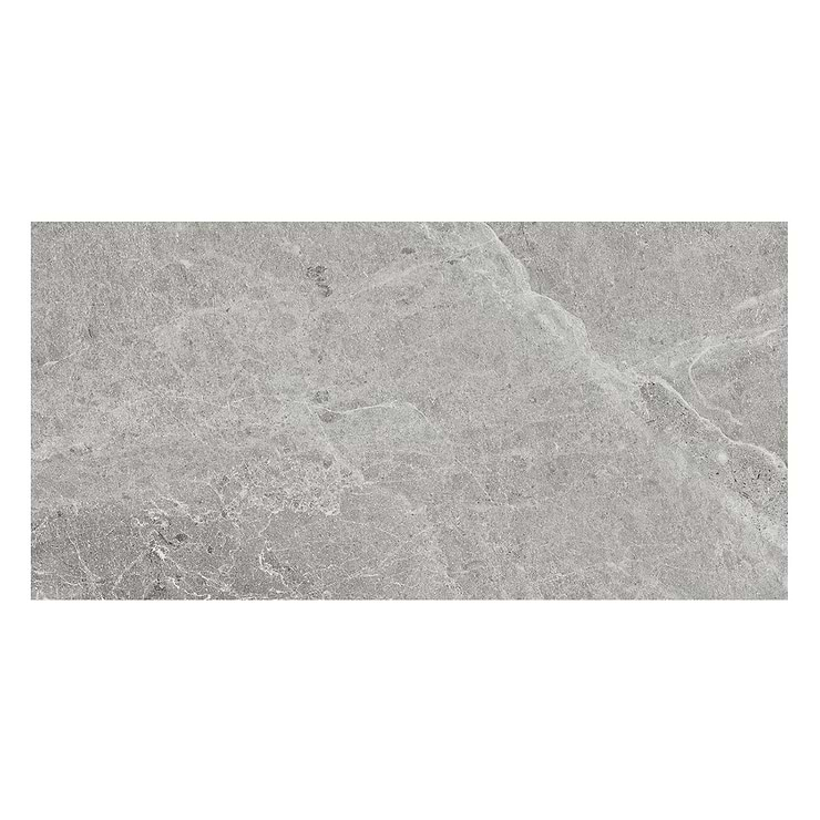 ZenTech Silver Gray 12x24 Matte Porcelain Tile