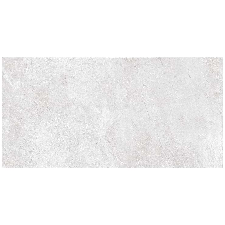 Lune Ice Light Gray 24x48 Matte Porcelain Tile