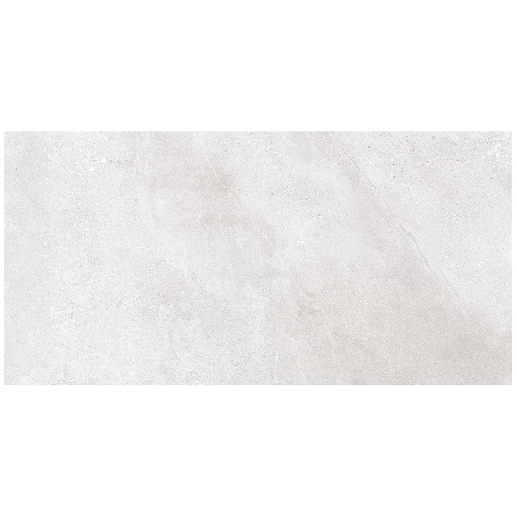 Lune Ice Light Gray 24x48 Matte Porcelain Tile