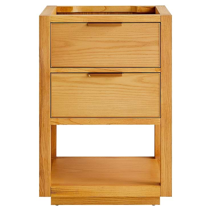 Dayton Woodgrain 24" Single Vanity without Top