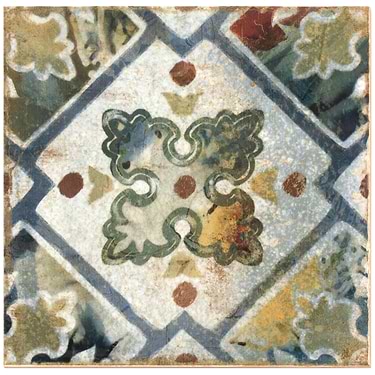 Dunmore Micheli Decor Multicolor 8x8 Polished Ceramic Tile by Angela Harris