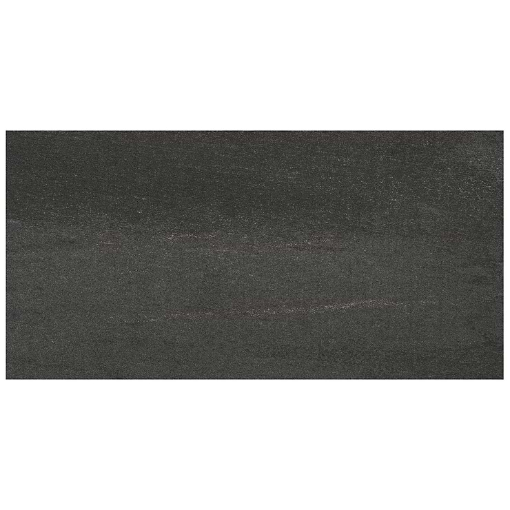 Karo Black 18x36 Polished Porcelain Tile