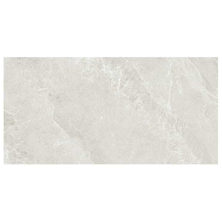 ZenTech Chalk White 24x48 Matte Porcelain Tile