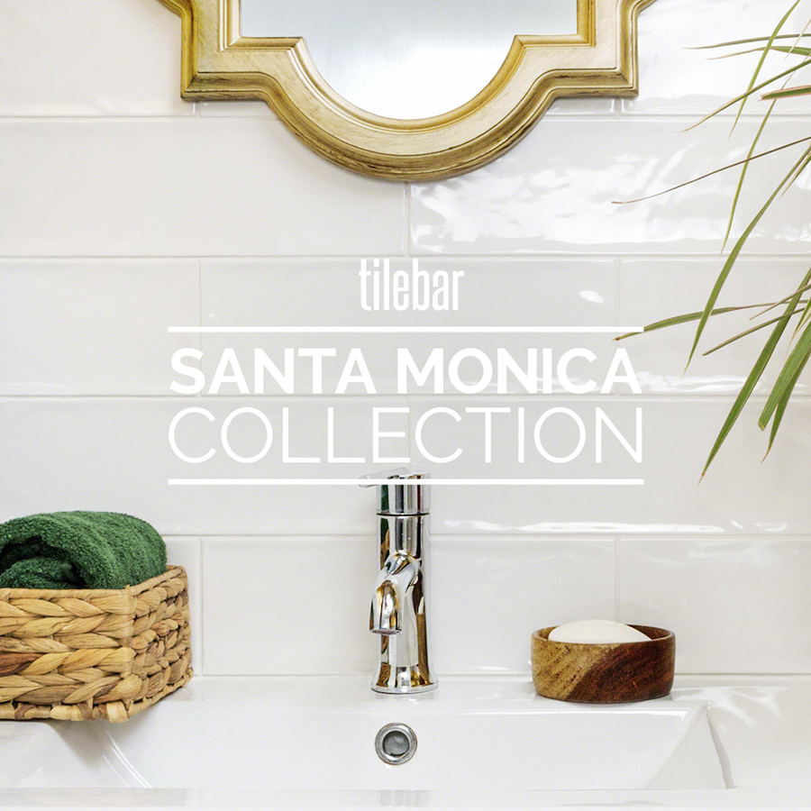 Santa Monica Cold Deco 4x12 Ceramic Wall Tile