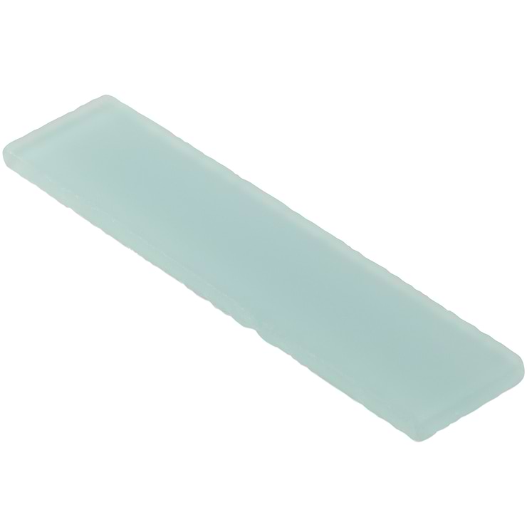 Coastal Dew 2x8 Beached Frosted Glass Tile