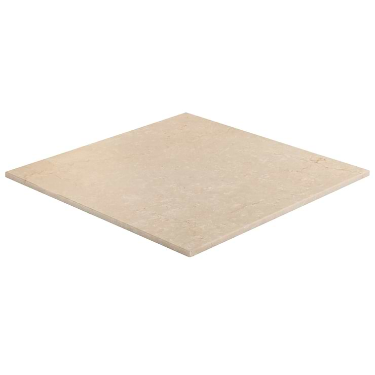 Botticino Extra Light Beige 18x18 Honed Marble Tile