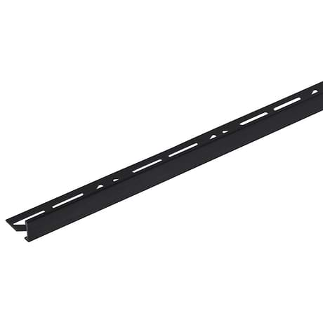 Blanke Essentials Powder-Coated Coal Black 1/2" (12.7mm) Edge Protector Trim