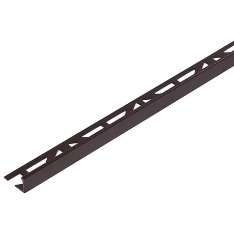 Blanke Essentials Powder-Coated Industrial Rust 1/2" (12.7mm) Edge Protector Trim