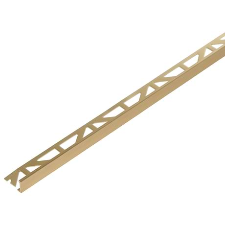 Blanke Essentials Brushed Anodized Satin Gold 1/2" (12.7mm) Edge Protector Trim