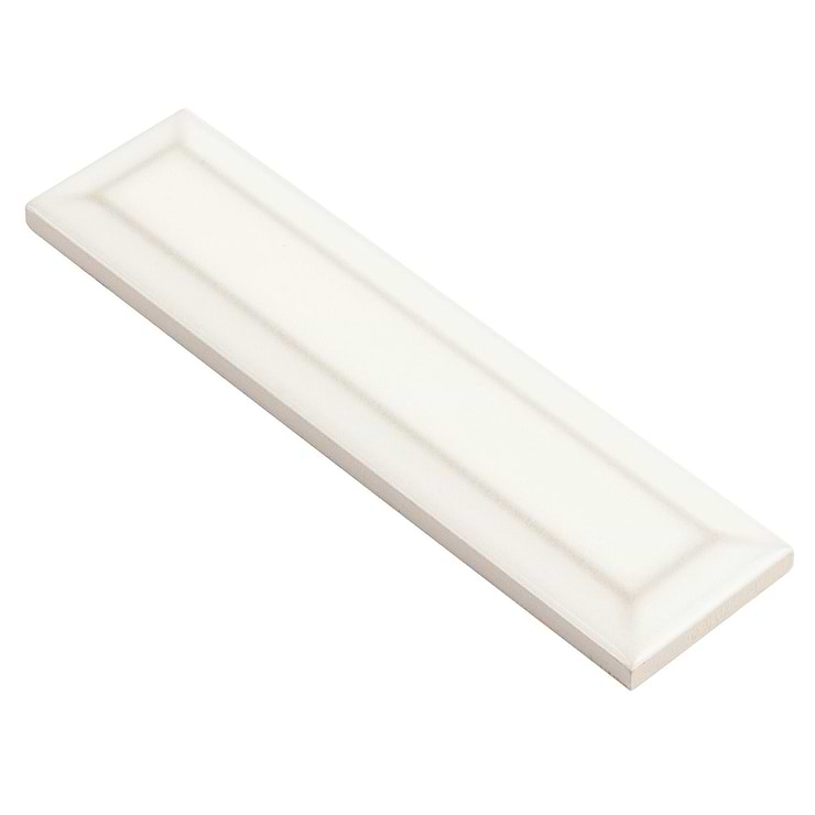 Arctica White 2x8 Beveled Glossy Ceramic Tile