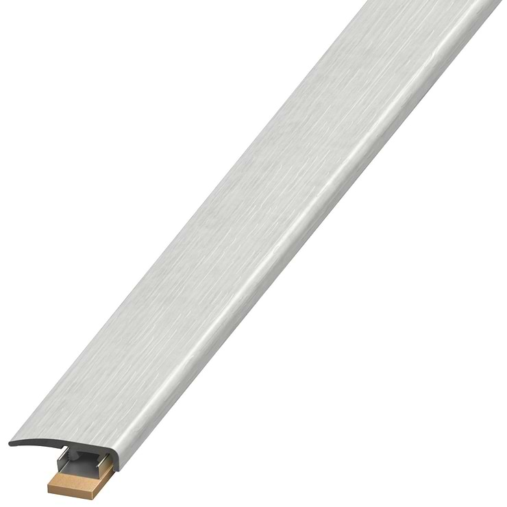 Fleetwood Silver 1.38x94" LVT Slim End Cap by Versatrim