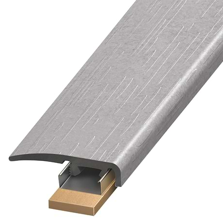 Bond LVT Excalibur Gray 1.38x94" LVT Slim End Cap by Versatrim