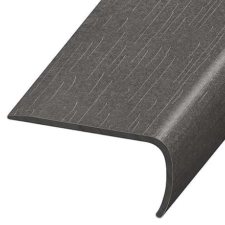 Bond LVT Venom Black 2x1x94" LVT VersaEdge Stair Nose by Versatrim