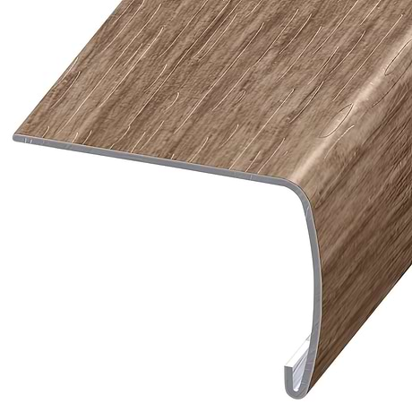 Fleetwood Mocha 2x1.5x94" VersaEdge Xtra Tall Stair Nose by Versatrim