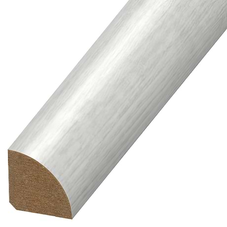 Fleetwood Silver .75x94" LVT Quarter Round Molding by Versatrim