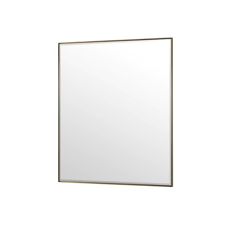 James Martin Vanities Rohe Champagne Brass 36x42" Rectangle Mirror