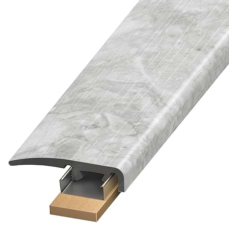 Rizo LVT Silver Beige 1.38x94" LVT Slim End Cap by Versatrim