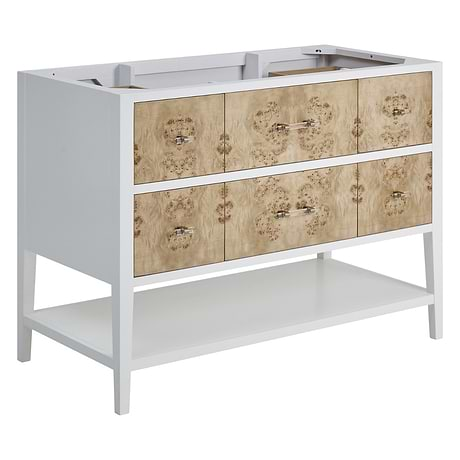 Olena Light Mappa 48" Single Vanity without Top by JMV