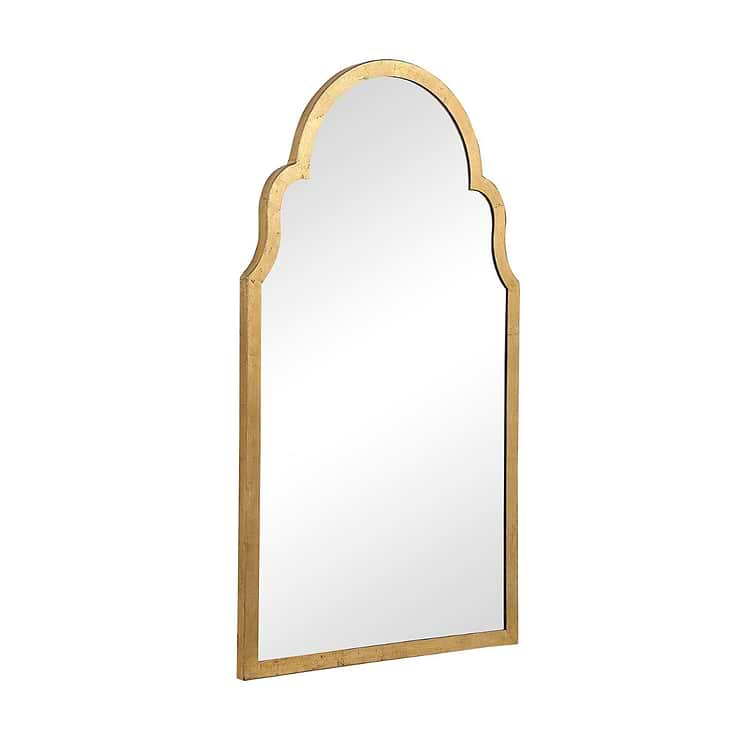 Rialto Medina Gold 21x37" Framed Arched Mirror