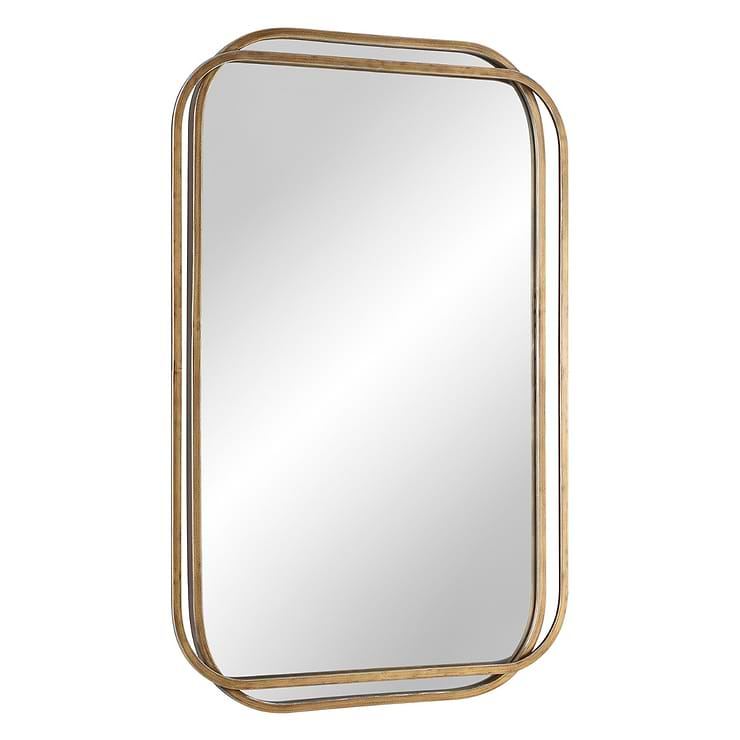 Lloyd Gold 24x36" Rectangle Mirror