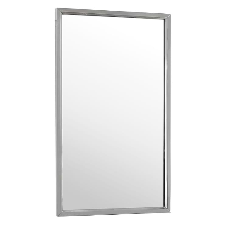 Everyday Twilight Stainless Steel 18x30" Rectangle Mirror