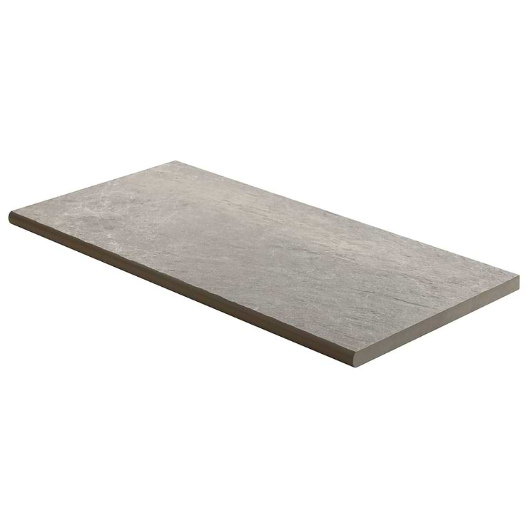 ZenTech Silver Gray 12x24 Matte Porcelain 2CM Pool Coping