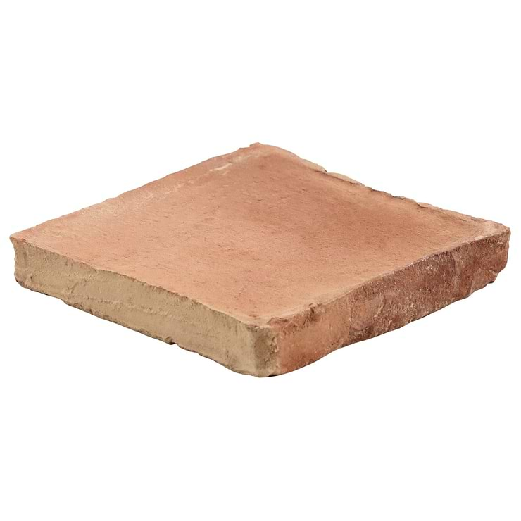 Terra Villa Red 4x4 Matte Presealed Genuine Terracotta Tile