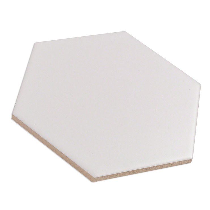 Exagoni Puro Blanco Matte Hexagon Ceramic Tile