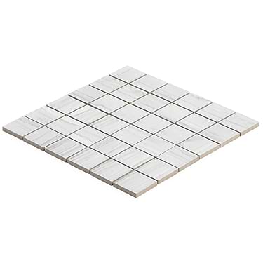 DreamStone Luminus White 2x2 Matte Porcelain Mosaic