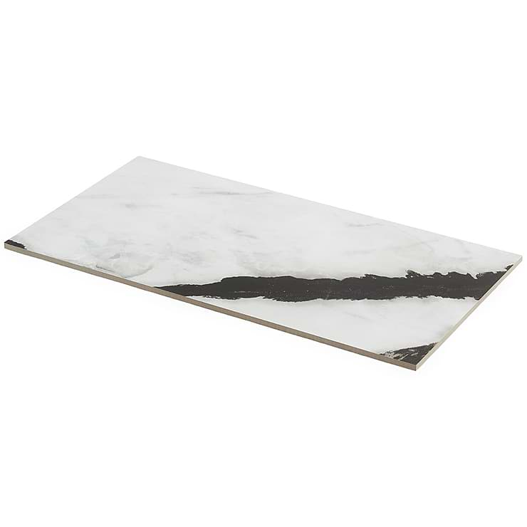 DreamStone Panda White 12x24 Matte Porcelain Tile