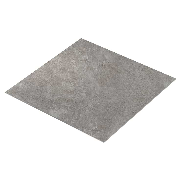 Era Slate Gray 48x48 Limestone Look Matte Porcelain Tile