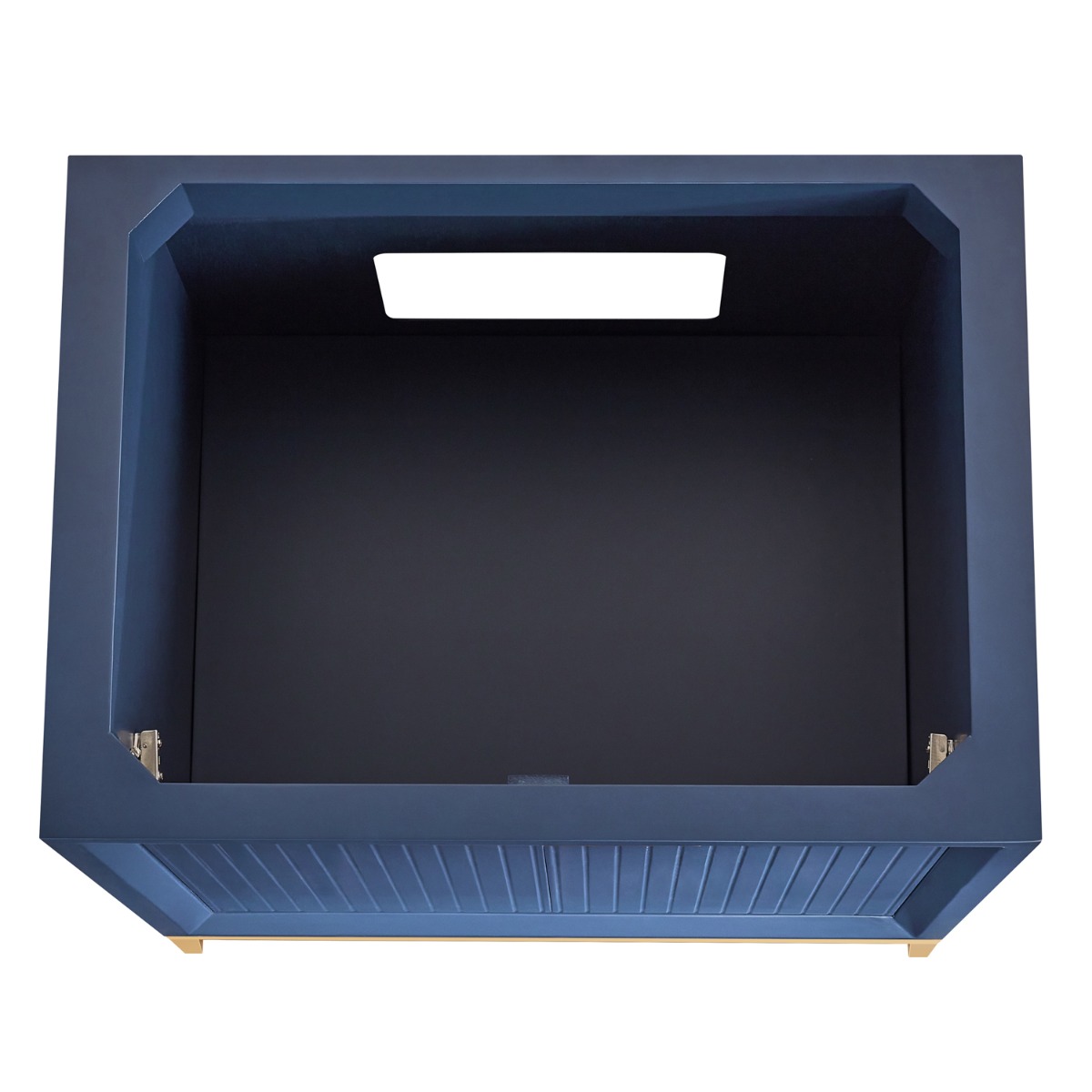 Bungalow Navy and Gold 30" Single Vanity without Top