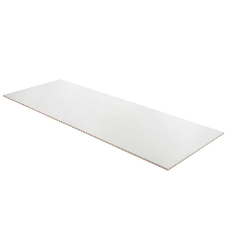 Plaster Chalk White 18x48 Matte Ceramic Tile