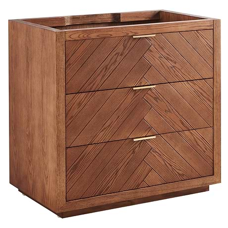 Marilyn Woodgrain 36" Single Vanity without Top