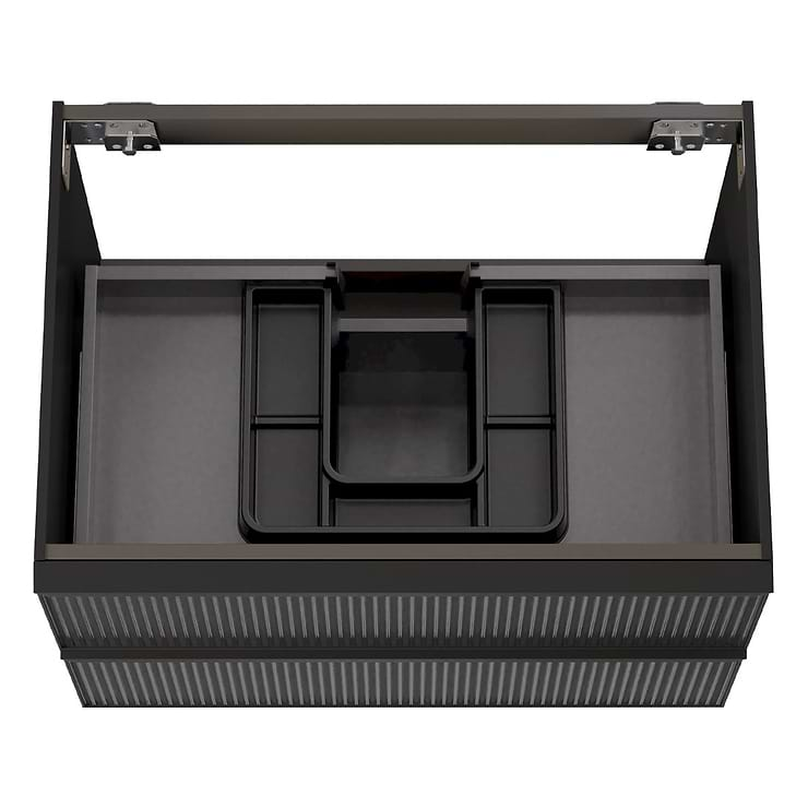 Astor Black 30" Single Vanity without Top